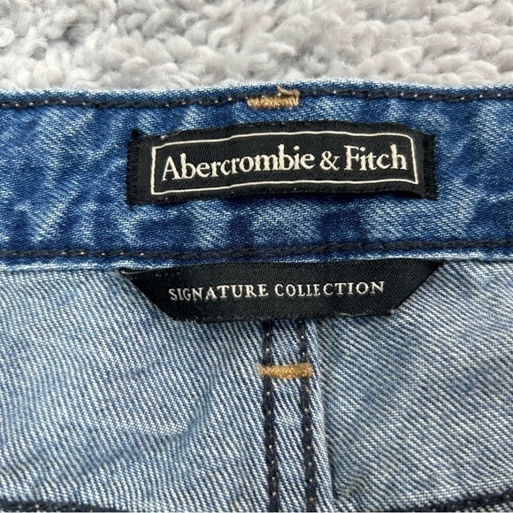 Abercrombie & Fitch Jeans Womens 26 Signature Collection High Rise Girlfriend - Picture 3 of 6